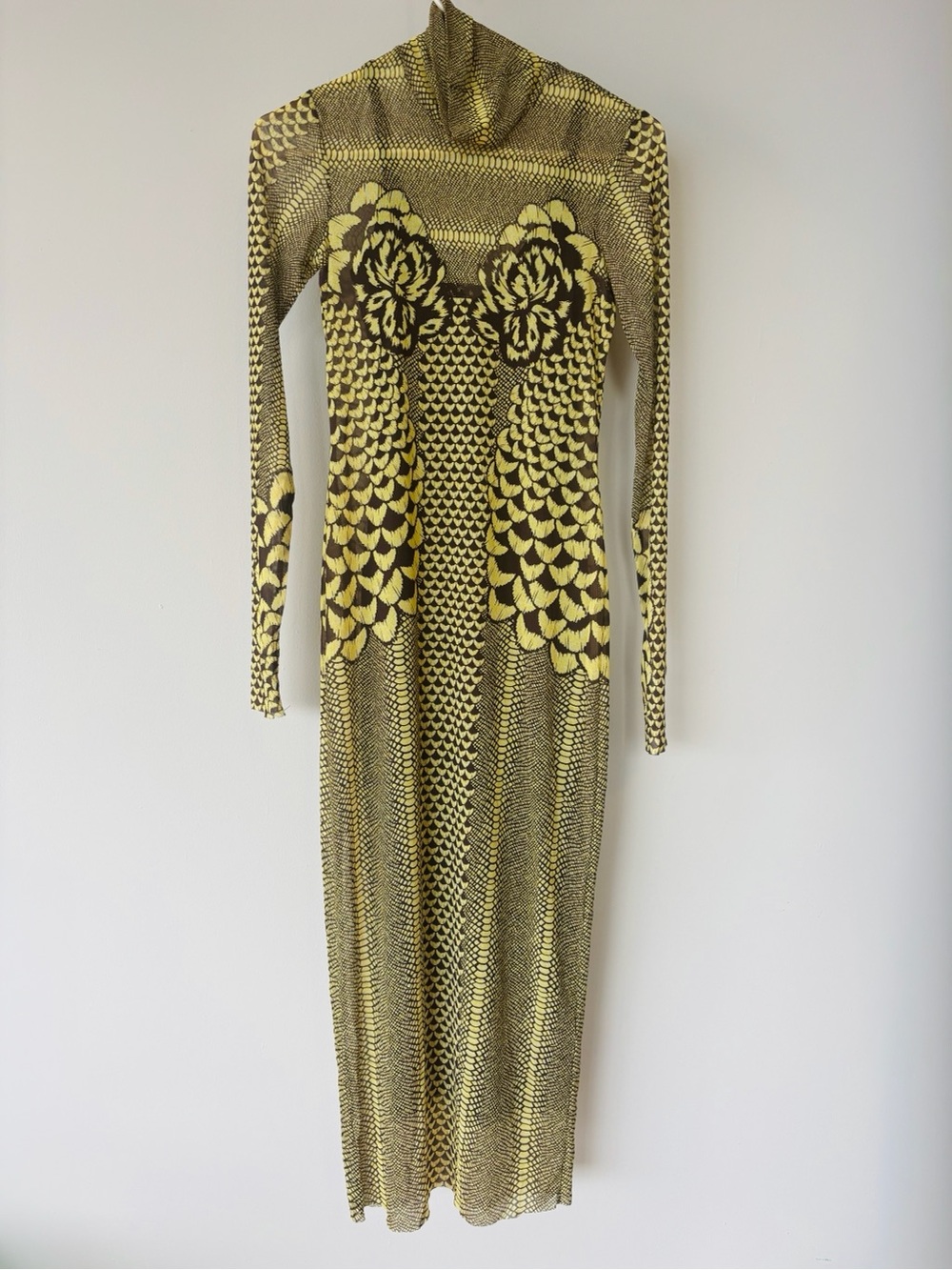 AFRM Long Sleeve Midi Shailene Dress